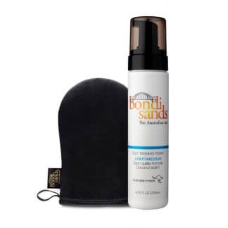 Bondi sands light medium + applicatie handschoen bondi sands aanbieding