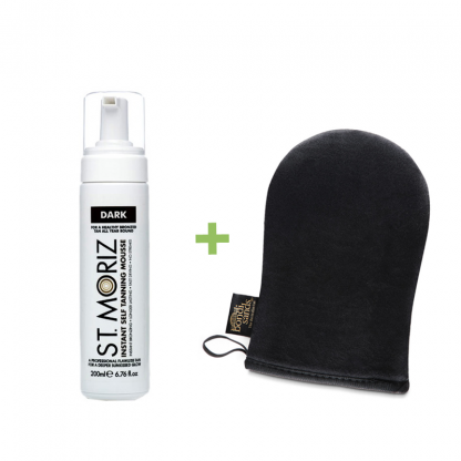 st moriz mousse dark tanning mitt