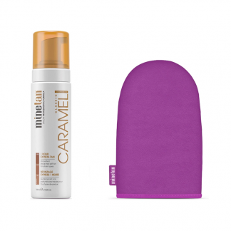 minetan caramel + tanning handschoen