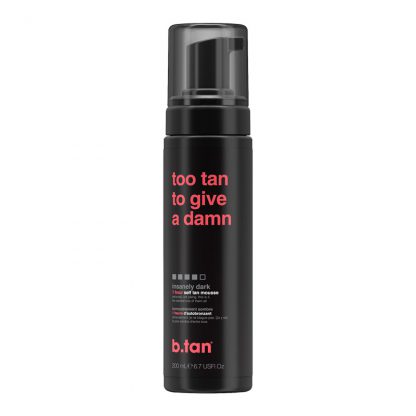 b.tan too tan to give a damn ultra dark tanning mousse